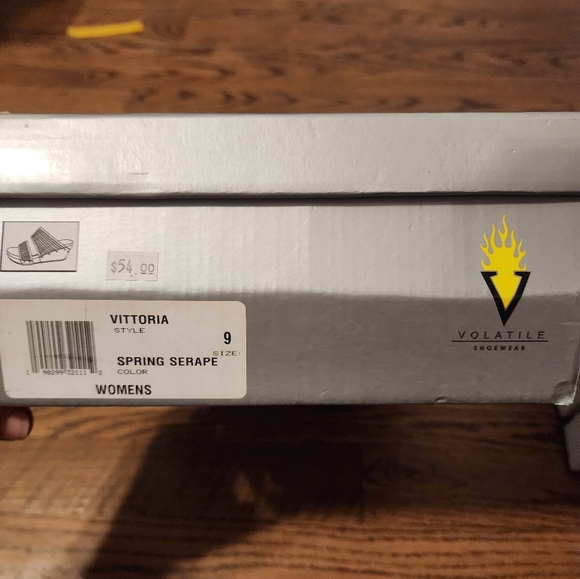 Volatile Multicolor Striped Sandals - Picture 6 of 7